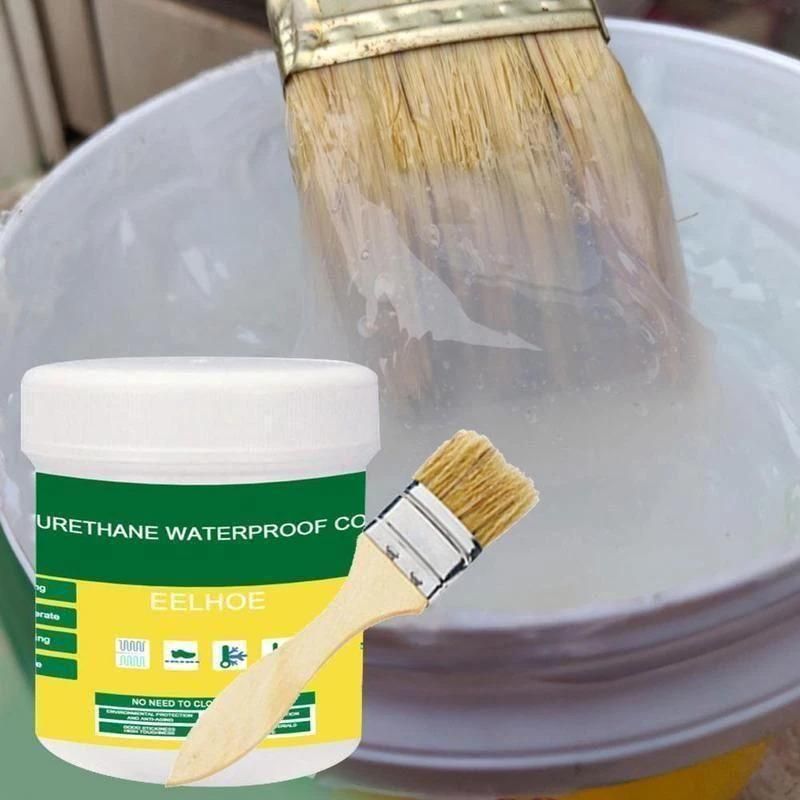 Transparent Waterproof Glue Plus Brush Pack of 1