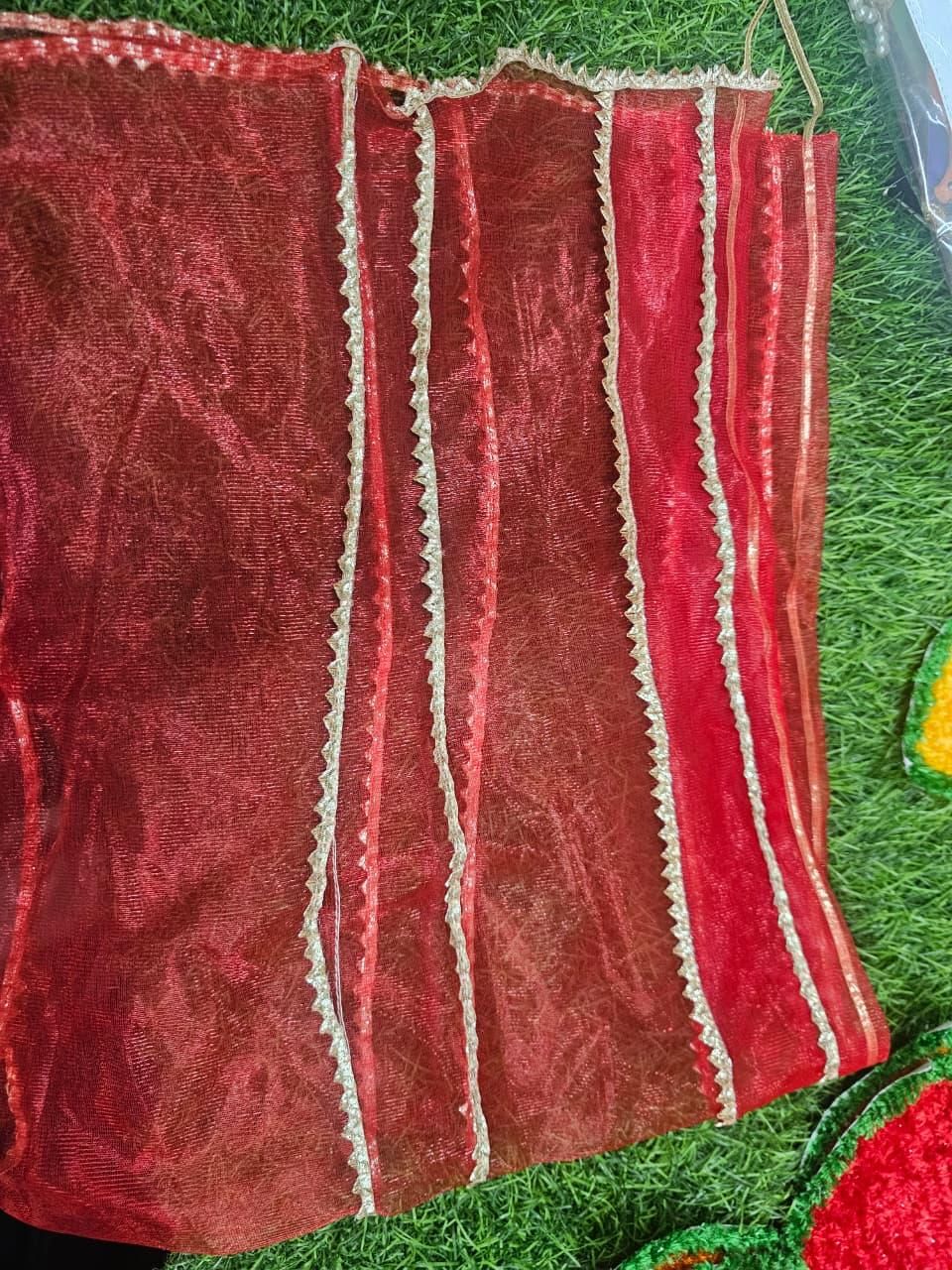 Tulsi Vastram - Lehenga & Chunni for Tulasi Vivah